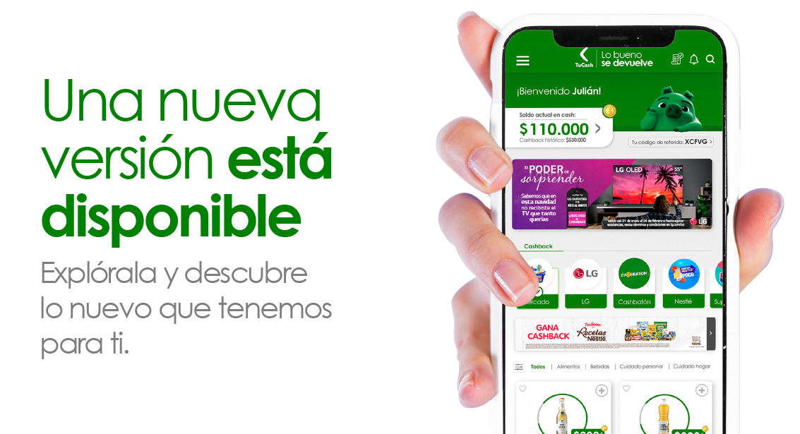 Completa Tareas y Gana Cashback